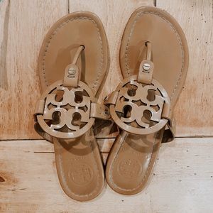 Tory Burch Miller sandals tan